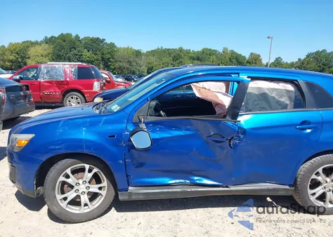 2015 Mitsubishi Outlander Sport Es from USA, damaged, VIN 4A4AP3AU9FE005334